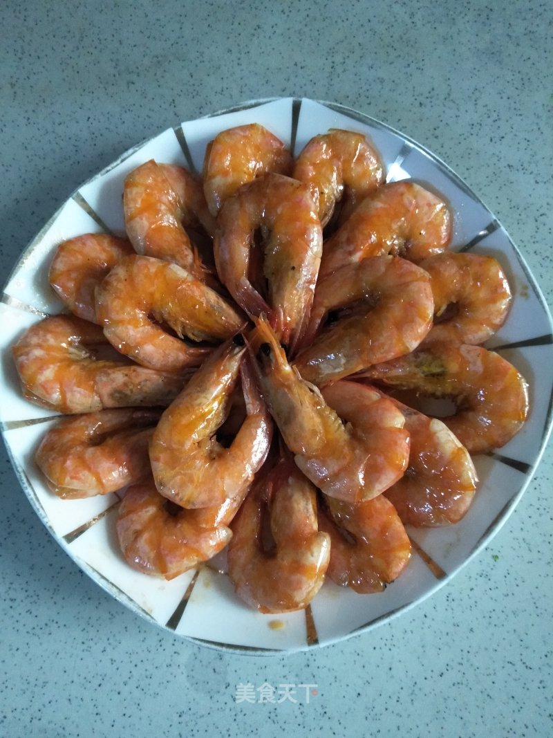 Braised Prawns in Homemade Oil recipe