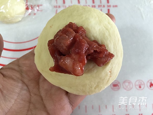 Hong Kong Style Barbecued Pork Buns with Honey Sauce recipe