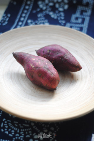[microwave-baked Sweet Potatoes] Very Sweet and Warm recipe