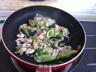 Stir-fried Tofu with Shrimp Paste and Green Onions recipe