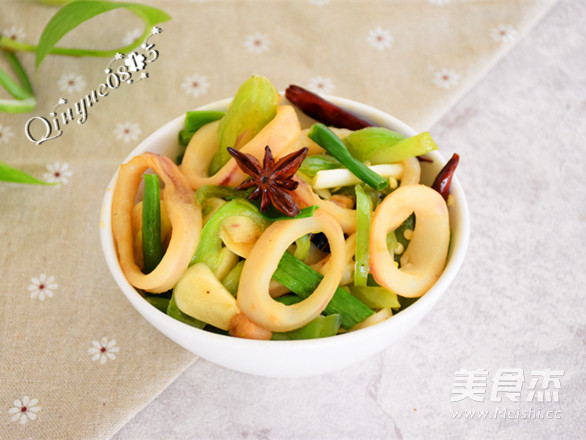 Fried Squid Rings with Hot Pepper recipe