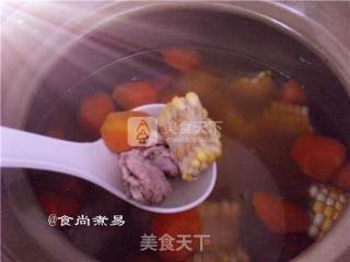 Corn Carrot Pork Bone Soup recipe