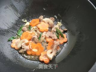 Braised Pork Belly with Mushrooms recipe