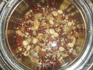 Coix Seed Soup with Red Beans and Lotus Seed --- Spring Health Diet Therapy recipe