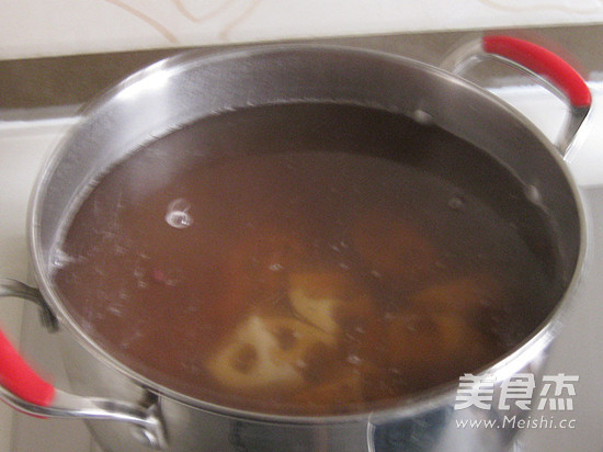 Red Bean and Lotus Root Soup recipe