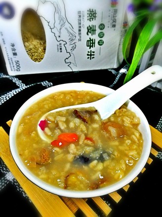 Chestnut Oatmeal Rice Porridge