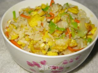 Assorted Fried Rice with Vegetables recipe