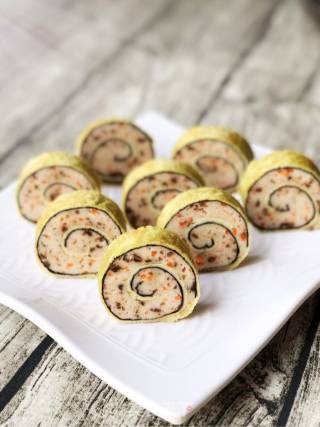 Chicken Nori Egg Roll recipe
