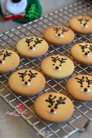 Christmas Reindeer Cookies recipe