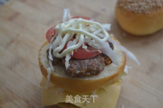 Diy Double Beef Fort [big Mac Burger] recipe