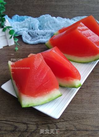 Icy Watermelon Jelly recipe