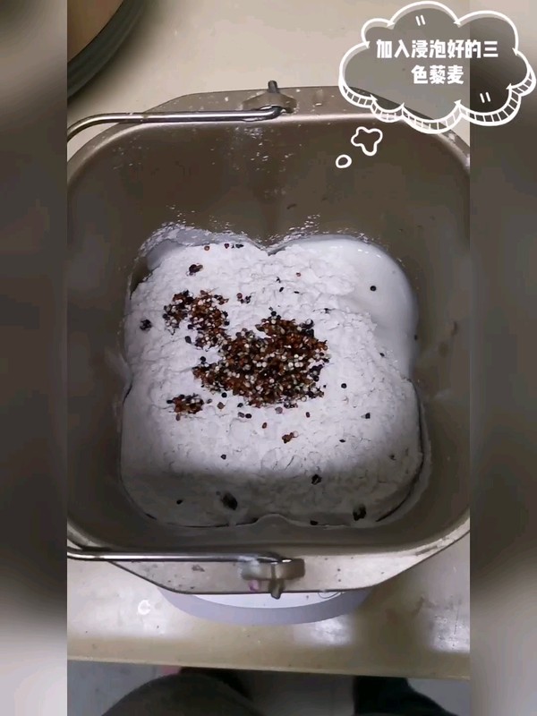 Tricolor Quinoa Ou Bao recipe