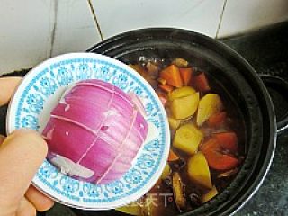 Red Braised Beef Claypot recipe