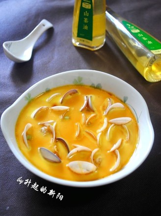 Clams Steamed Egg recipe