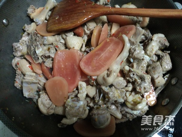 Sour Radish Konjac Duck recipe