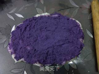 Glutinous Rice Cake (purple Sweet Potato) recipe