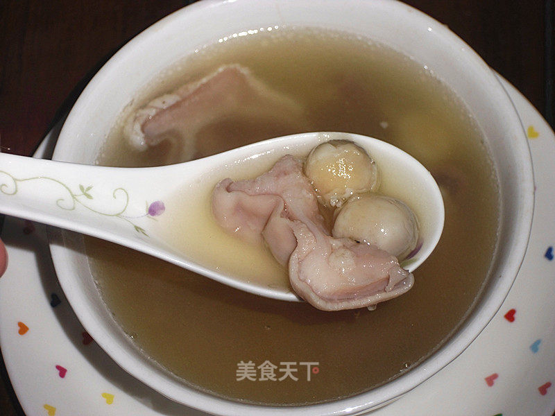 Pork Belly and Lotus Seed Soup recipe