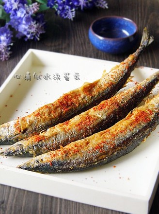 Pan-fried Spicy Saury