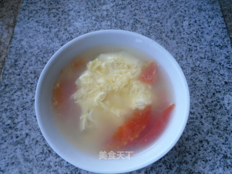 Tomato Egg Soup recipe