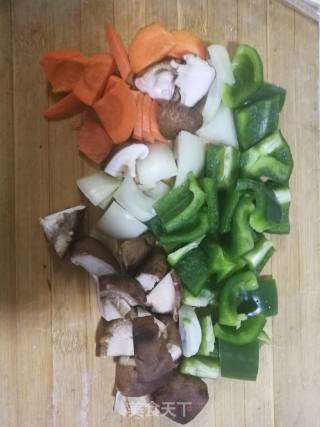 Five-color Vegetable Beef Skewers recipe