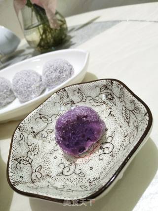 Purple Sweet Potato Coconut Ball recipe