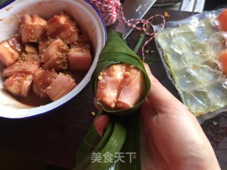 Pork Belly Dumplings with Egg Yolk recipe