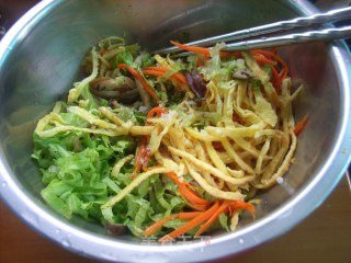 Cold Egg Shreds recipe