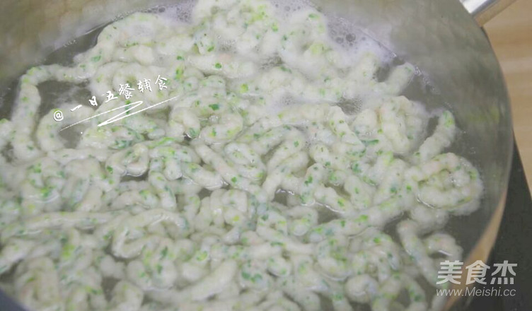 Baby Food Supplement for Infant Q-bomb Prawn Noodles, Broccoli + Kale + Normal recipe