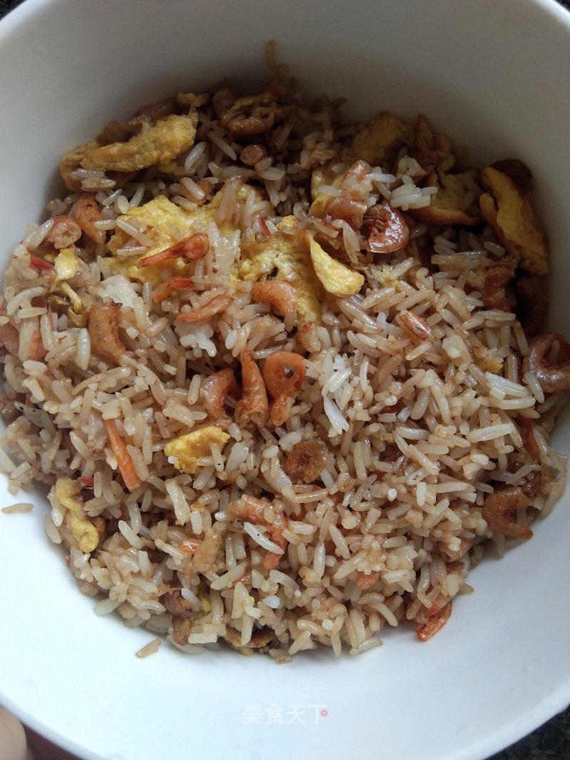 Shrimp and Egg Rice! recipe
