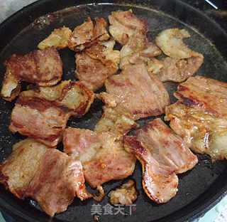 Pan-fried Plum Meat recipe