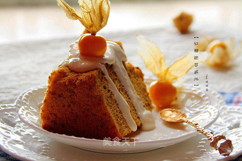 【brown Sugar Germ Chiffon】 recipe