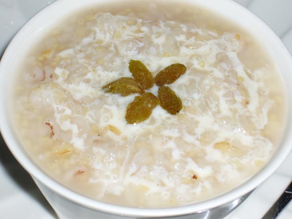 Milky Five Rice Porridge recipe