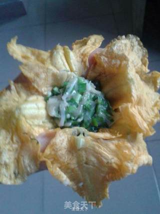 Stuffed Pumpkin Flowers recipe