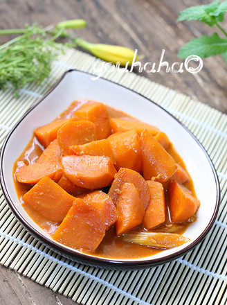 Carrots in Soy Sauce recipe