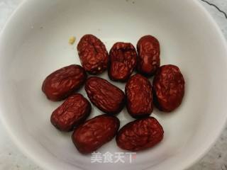 Buckwheat, Red Dates, Walnuts and Black Soy Milk recipe