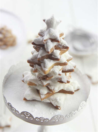 Christmas Tree Butter Cookies recipe