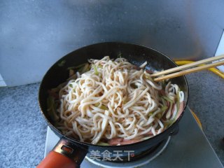 Mushroom Udon Noodles recipe