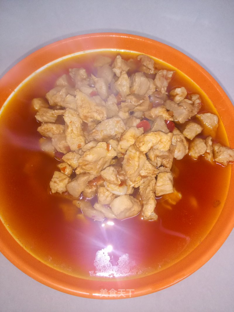 Diced Pork in Red Oil recipe
