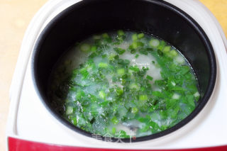 Choy Sum Fish Congee recipe