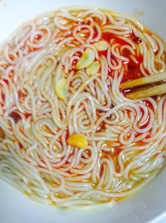 Hot and Sour Soup Rice Noodles recipe