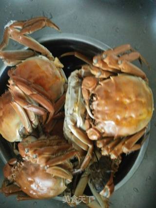 Steamed Hairy Crabs recipe