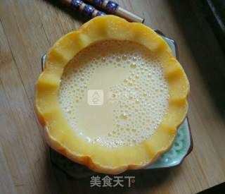 Pumpkin Steamed Egg recipe