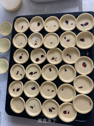 Cranberry Tart recipe