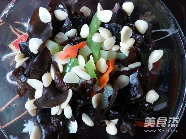 Almond Fungus Mixed Vegetables recipe