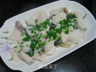 Poached Fish Fillet with Pepper recipe