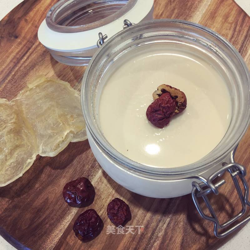 Fish Maw Stewed Milk recipe