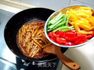 Fried Assorted Fish Flavor Potatoes recipe