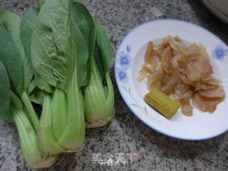 Curry Beef Tendon Stir-fried Green Vegetables recipe