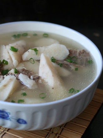 Yam Pork Ribs Soup recipe