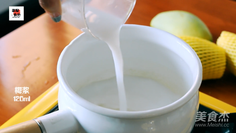 Thai Mango Sticky Rice--exotic Food in Southeast Asia recipe